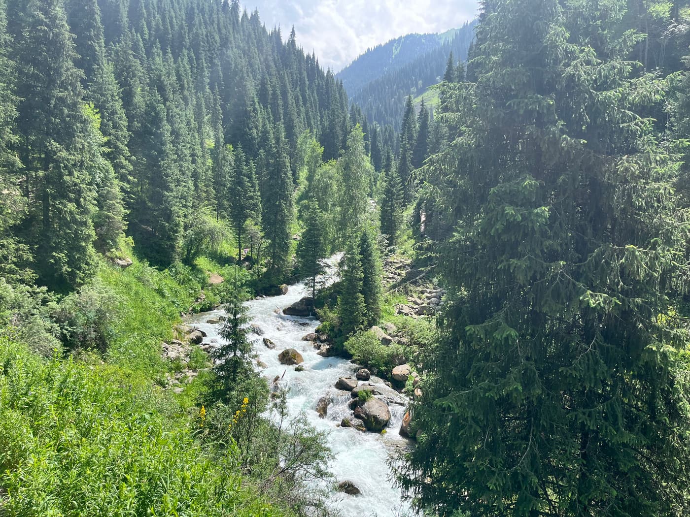 Горячие источники Алмарасан travel scenery in Kazakhstan