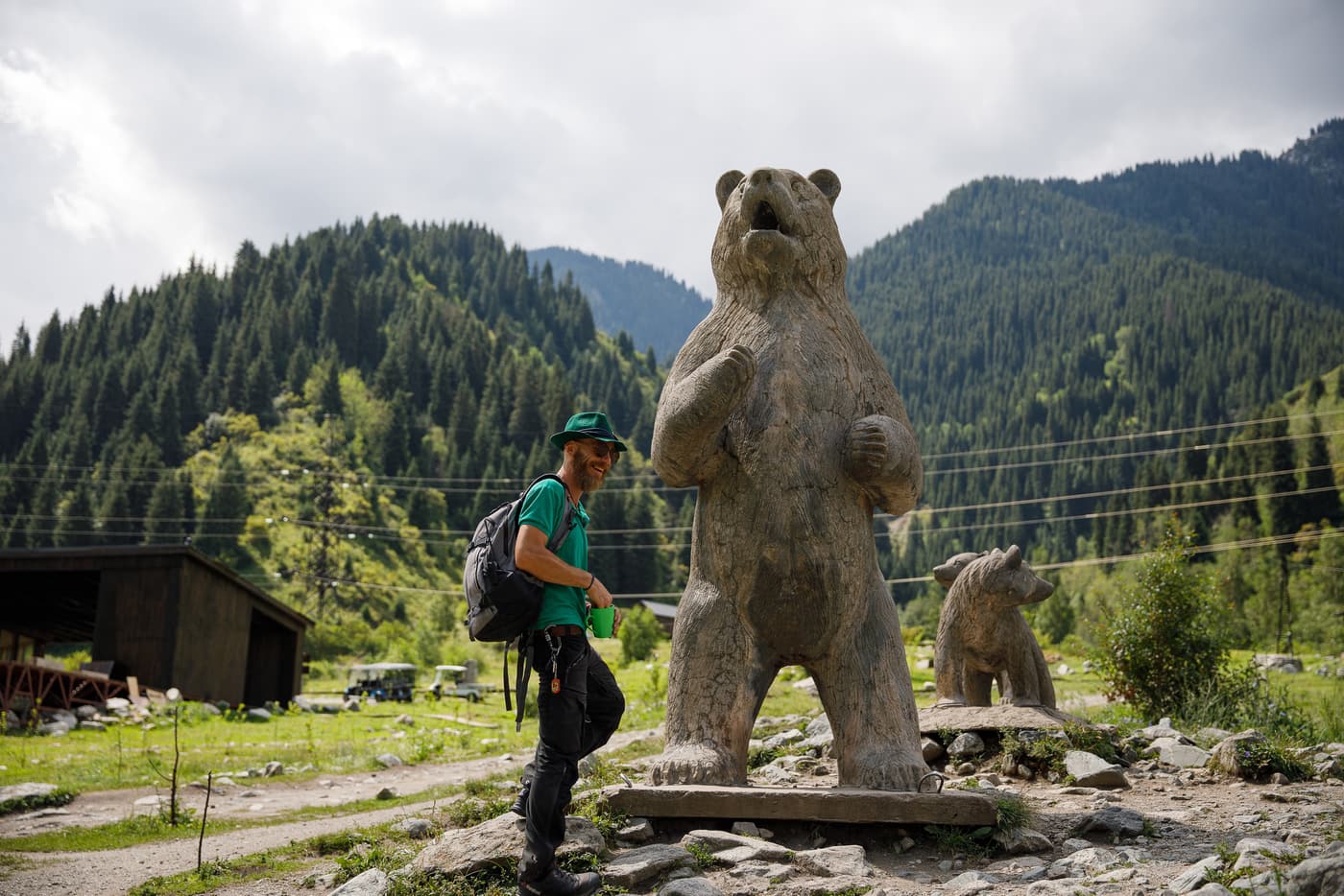 Горячие источники Алмарасан nature and attractions in Kazakhstan