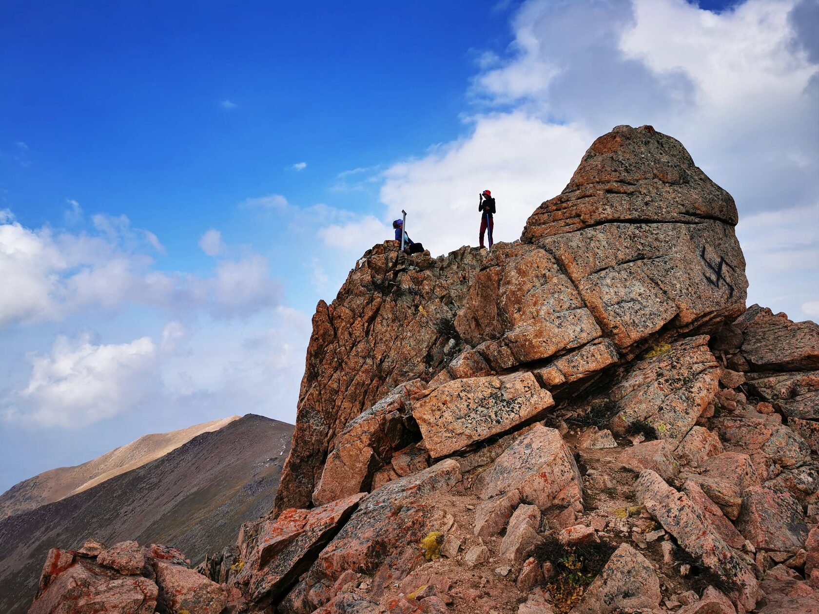 Пик Чимбулачка (3450 м) at Almaty Berge - näher als sie scheinen, Kazakhstan