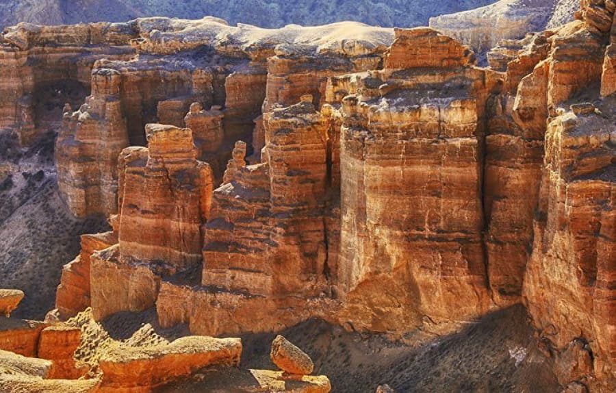 Город Кочевников landscape in Kazakhstan