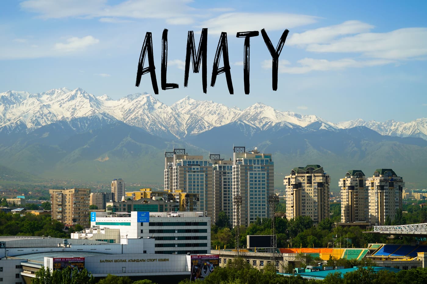 Almaty Walking Tour: 9 Top Sights in a Small Group route with scenic nature in Kazakhstan